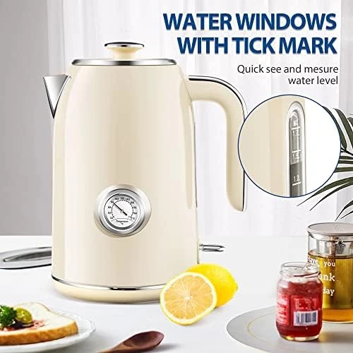 Electric Kettle with Temperature Gauge — Electric Kettle, Pukomc