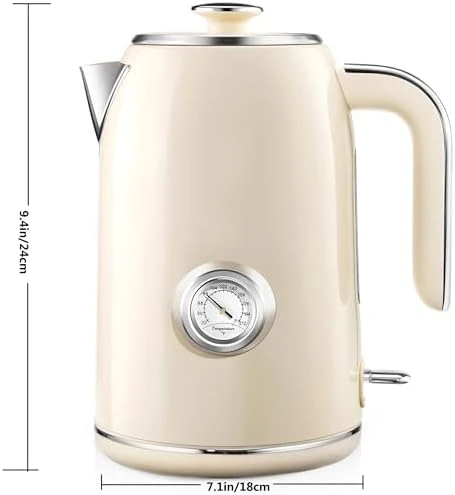 Electric Kettle with Temperature Gauge — Electric Kettle, Pukomc