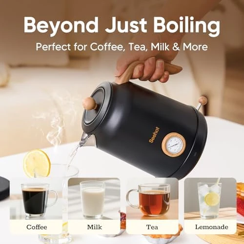 Electric Kettle with Thermometer — Electric Kettle, Seehot