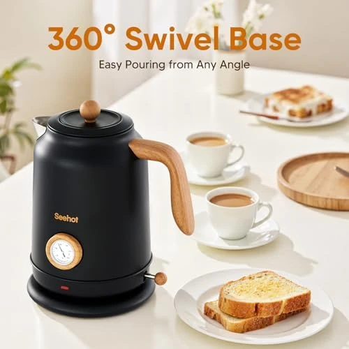 Electric Kettle with Thermometer — Electric Kettle, Seehot