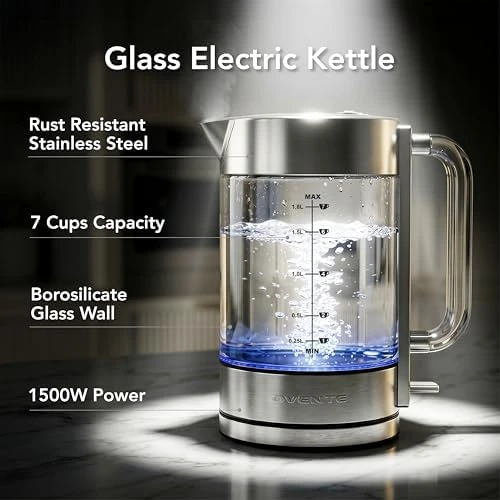 Electric Kettle — Electric Kettle, OVENTE