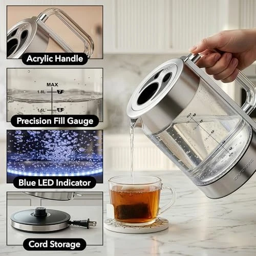 Electric Kettle — Electric Kettle, OVENTE