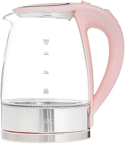 Electric Tea Kettle, 1.8L Cordless Hot Water Boiler, 1200W Rapid Boil, Auto Shutoff & Boil Dry Protection, Sleek... — Electric Kettle, COOK WITH COLOR