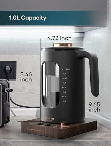 Electric Tea Kettle with Tea Infuser — Electric Kettle, INTASTING