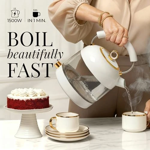 Electric Tea Kettle with Temperature Control — Electric Kettle, STYLED SETTINGS
