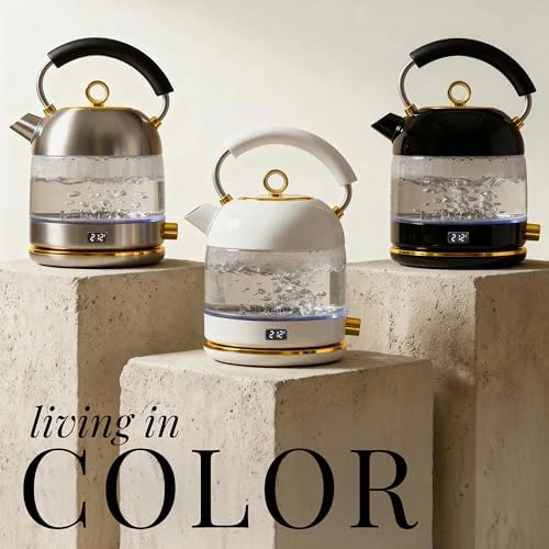 Electric Tea Kettle with Temperature Control — Electric Kettle, STYLED SETTINGS