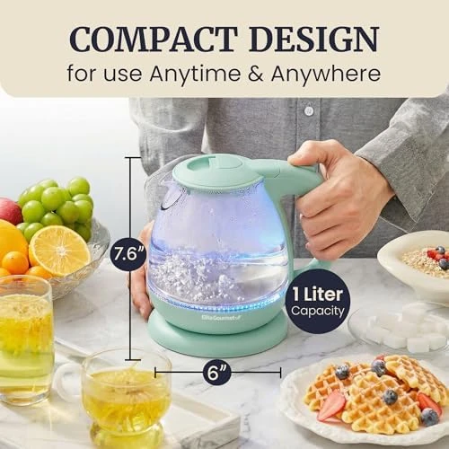 Glass Electric Water Kettle — Electric Kettle, Elite Gourmet