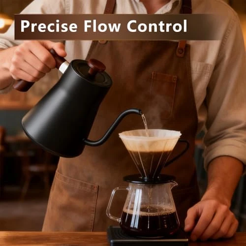 Gooseneck Electric Kettle, Pour Over Kettle for Coffee and Tea — Electric Kettle, GUDAC