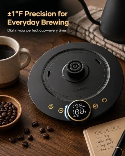 Gooseneck Electric Kettle — Electric Kettle, Cocinare