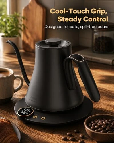 Gooseneck Electric Kettle — Electric Kettle, Cocinare