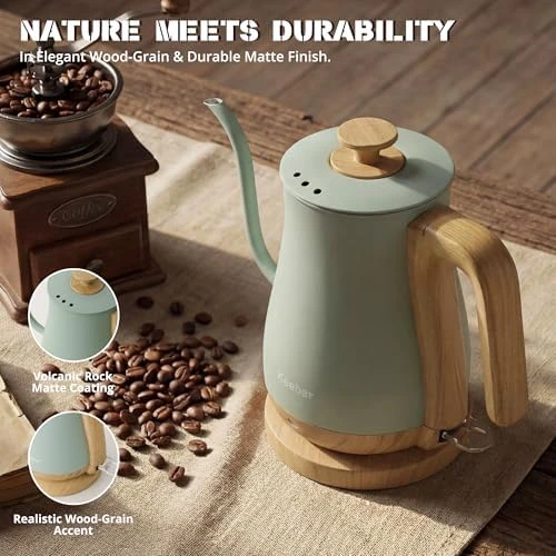 Gooseneck Electric Kettle — Electric Kettle, Keebar