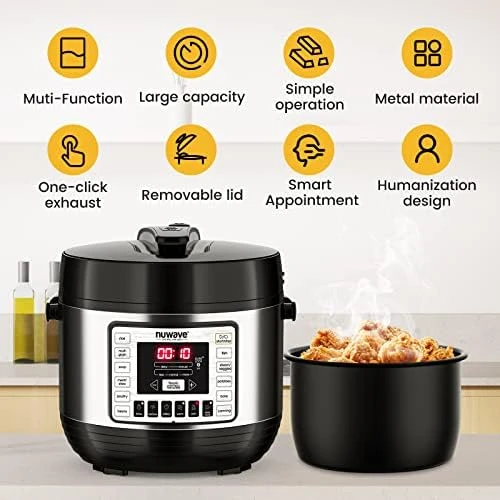 Nutri-Pot Digital Pressure Cooker — Multicooker, Nuwave