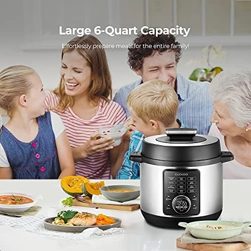 Pressure Cooker 10 Menu Options — Multicooker, CUCKOO