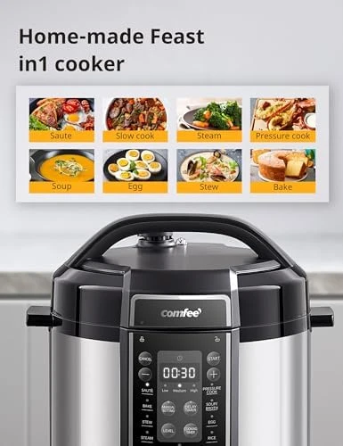 Pressure Cooker Non-Stick Pot with Yogurt Maker — Multicooker, COMFEE'