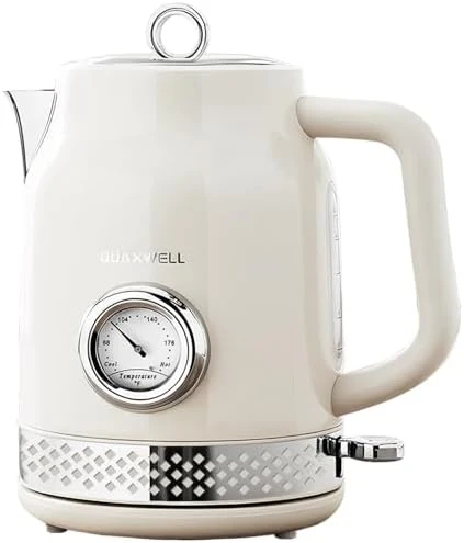 Retro Electric Kettle with Temperature Gauge — Electric Kettle, QUAXWELL