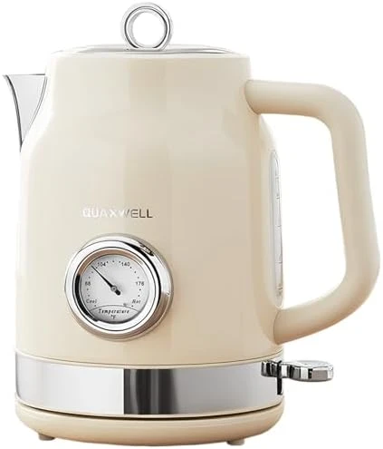Retro Electric Kettle with Temperature Gauge — Electric Kettle, QUAXWELL
