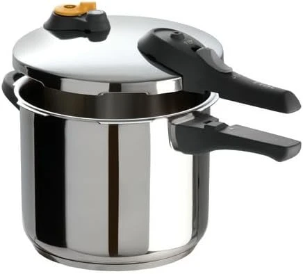 Secure Stainless Steel Pressure Cooker, 6.3 Quart — Multicooker, T-Fal