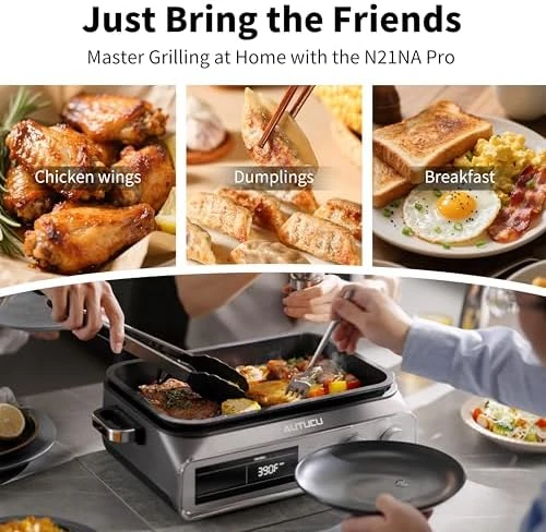 Slow Cooker 10 Quart, 8-in-1 Programmable Multi-Cooker — Multicooker, AUTUCU