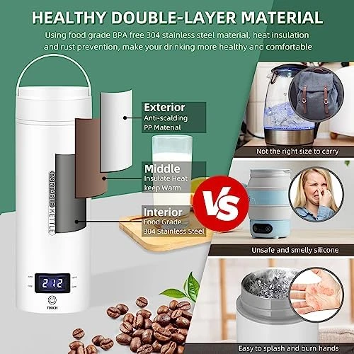 Travel Electric Kettle — Electric Kettle, QRAGJBM