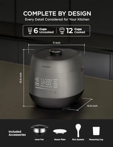 Twin Pressure Rice Cooker — Multicooker, CUCKOO