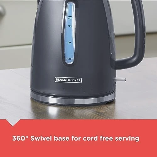 1.7L Cordless Electric Kettle — Electric Kettle, BLACK+DECKER