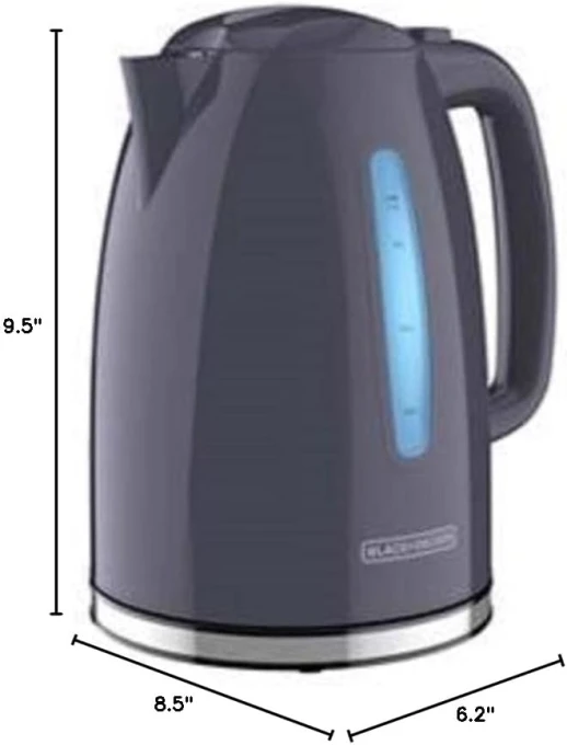 1.7L Cordless Electric Kettle — Electric Kettle, BLACK+DECKER