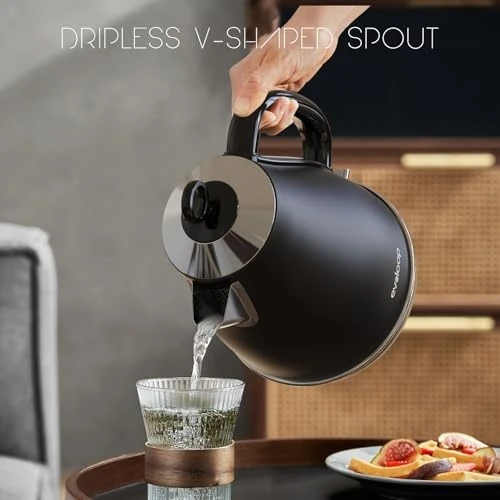 1.7L Electric Kettle with Auto Shut-Off — Electric Kettle, evoloop