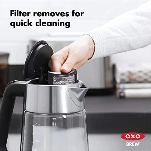 Cordless Glass Electric Kettle — Electric Kettle, OXO
