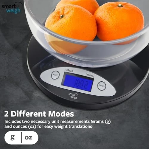 Digital Kitchen Scale with Removable Bowl — Kitchen Gadgets, Smart Weigh