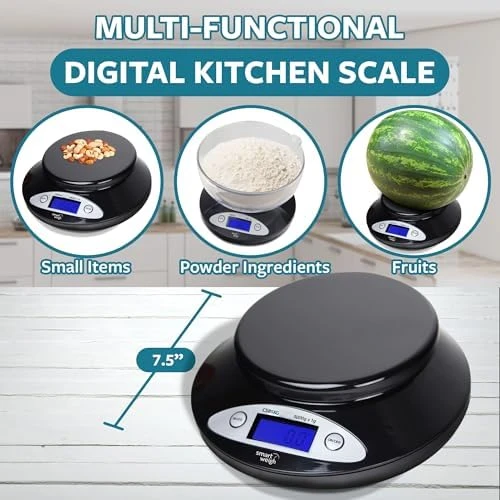 Digital Kitchen Scale with Removable Bowl — Kitchen Gadgets, Smart Weigh