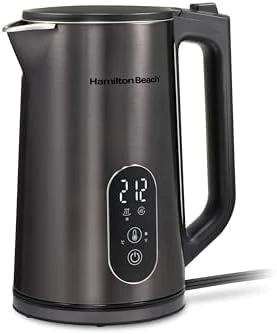 Digital Temperature Control Electric Tea Kettle — Electric Kettle, Hamilton Beach
