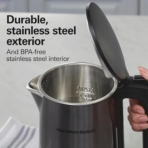 Digital Temperature Control Electric Tea Kettle — Electric Kettle, Hamilton Beach