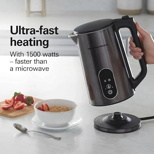 Digital Temperature Control Electric Tea Kettle — Electric Kettle, Hamilton Beach