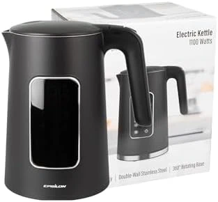 Double Wall Electric Kettle 1100W — Electric Kettle, Epsilon