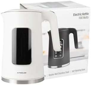 Double Wall Electric Kettle 1100W — Electric Kettle, Epsilon