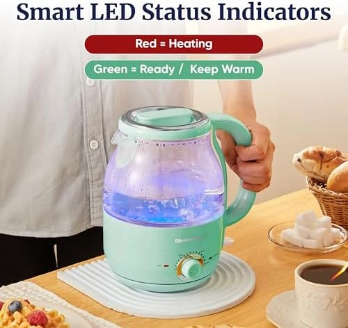 Electric Glass Kettle — Electric Kettle, Elite Gourmet