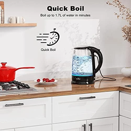 Electric Glass Kettle — Electric Kettle, Willz
