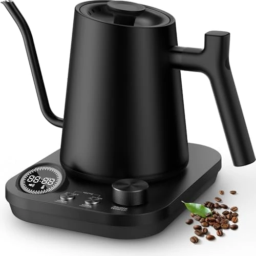 Electric Gooseneck Kettle with Precise Temp Control — Electric Kettle, Silonn