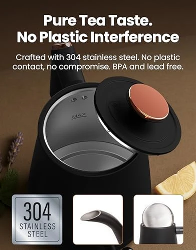 Electric Gooseneck Kettle with Precise Temperature Control — Electric Kettle, Vianté