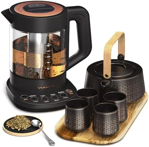 Electric Gooseneck Kettle with Precise Temperature Control — Electric Kettle, Vianté