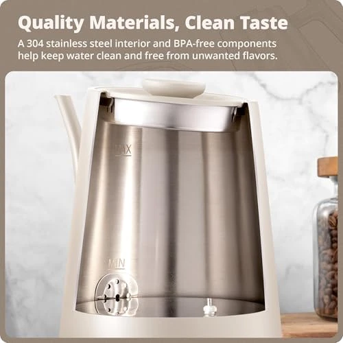 Electric Gooseneck Kettle with Precision Temperature Control — Electric Kettle, Greater Goods