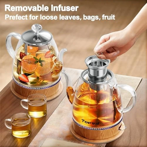 Electric Kettle Glass Dual Purpose — Electric Kettle, TopWit
