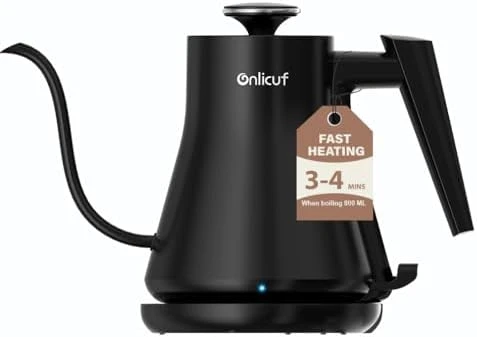 Electric Kettle with Goose Neck Spout — Electric Kettle, Onlicuf