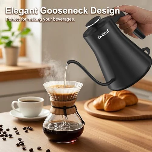 Electric Kettle with Goose Neck Spout — Electric Kettle, Onlicuf
