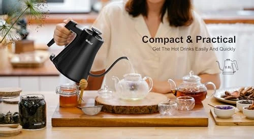 Electric Kettle with Goose Neck Spout — Electric Kettle, Onlicuf