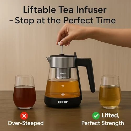 Electric Kettle with Infuser — Electric Kettle, Aesthetern
