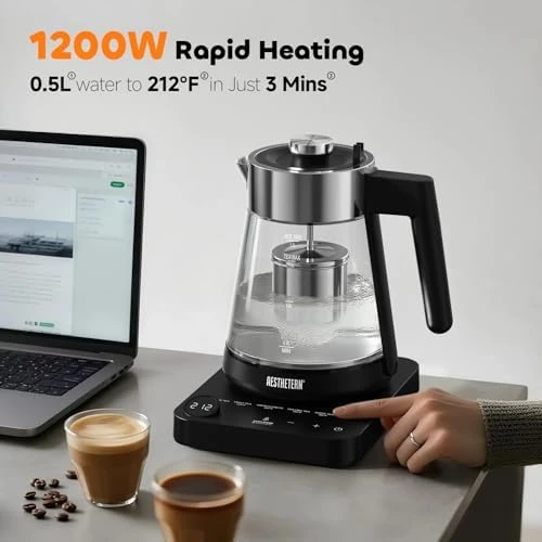 Electric Kettle with Infuser — Electric Kettle, Aesthetern