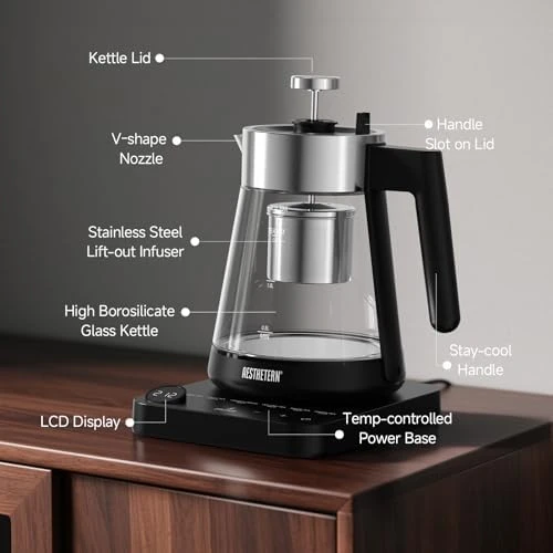 Electric Kettle with Infuser — Electric Kettle, Aesthetern