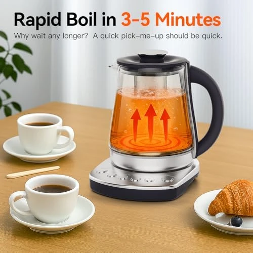 Electric Kettle With Infuser — Electric Kettle, Olayks