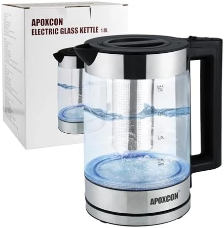 Electric Kettle with Removable Infuser — Electric Kettle, APOXCON